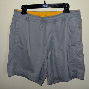 Birddogs “Forrest Pumps” Khaki Shorts | Steel Blue | XXL | 7” inseam | Good